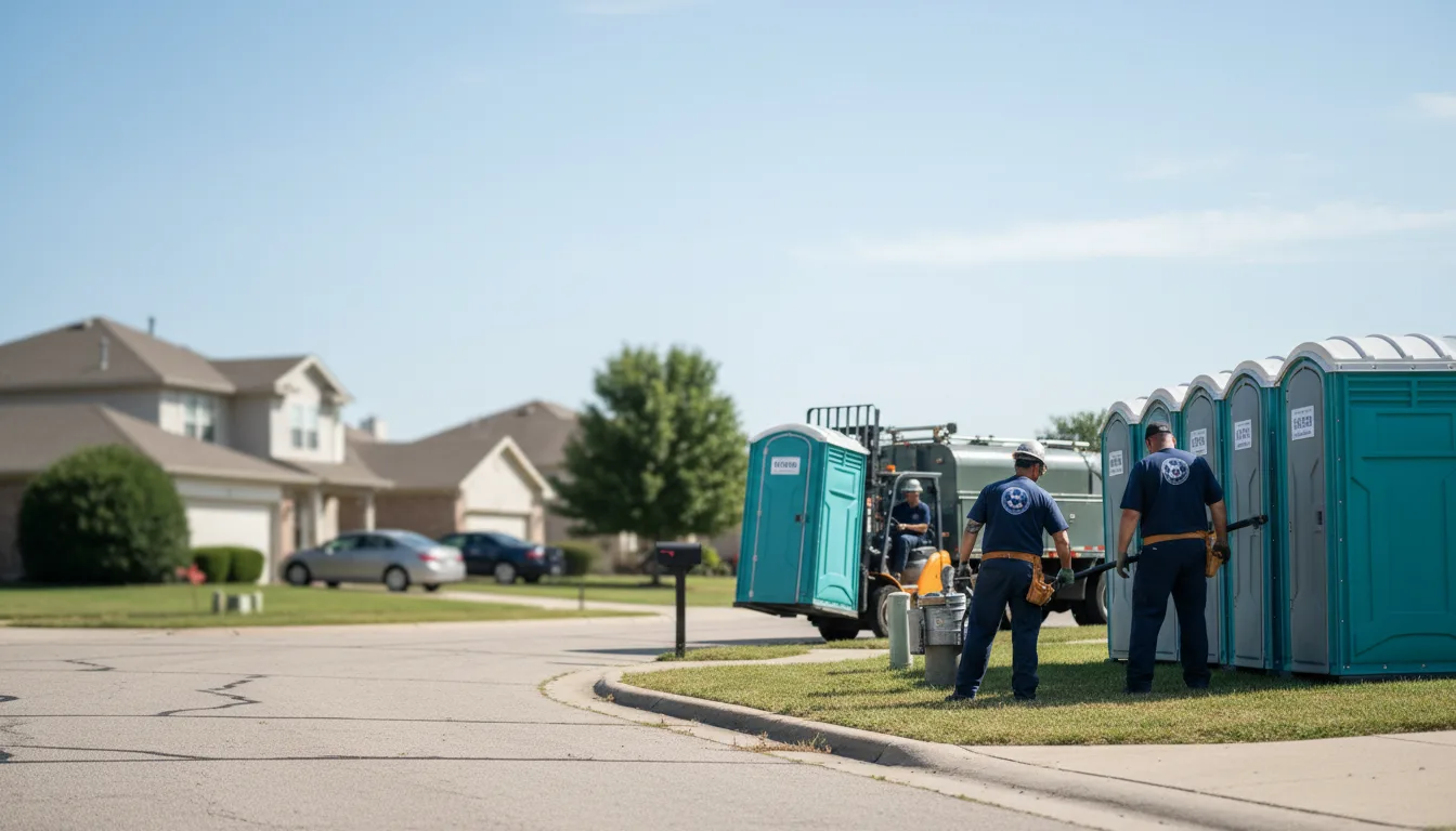 Porta Potty Rental in Maple Heights, OH near me